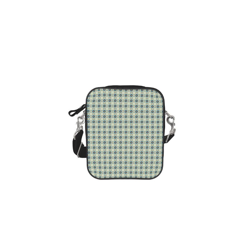 Dolomitia blue large messenger bag