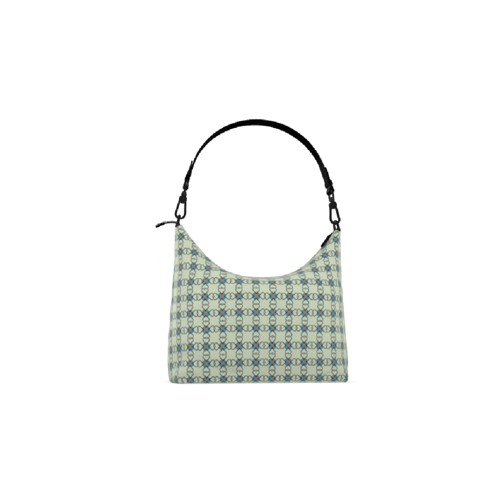 Bolso hobo cuadrado azul Dolomitia