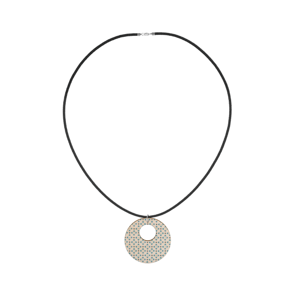 COLLANA  CERCHIO CON FORO Smeraldia