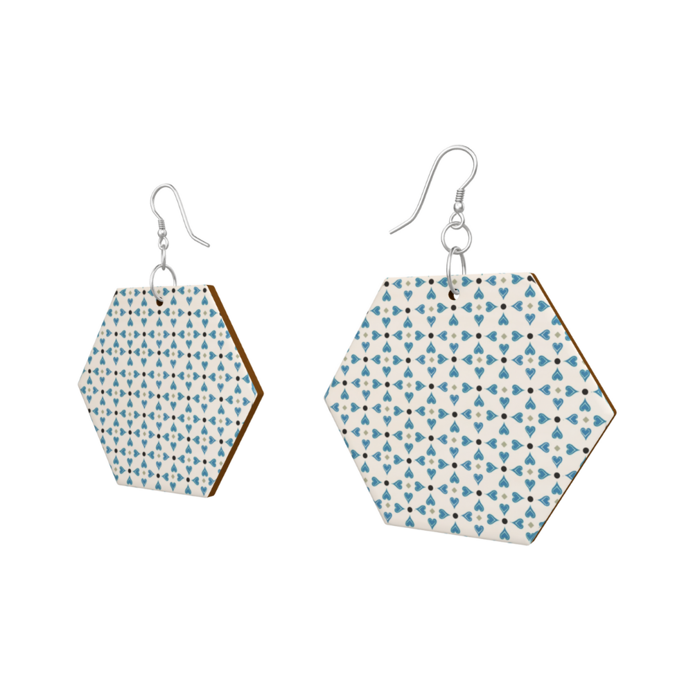 Boucles d'oreilles EXAGON Smeraldia