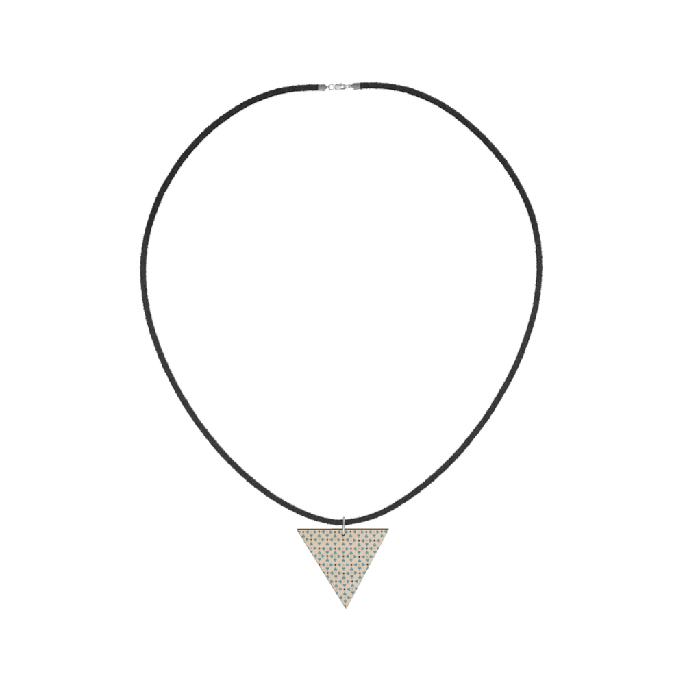 COLLIER TRIANGLE DOWN Emeraldia