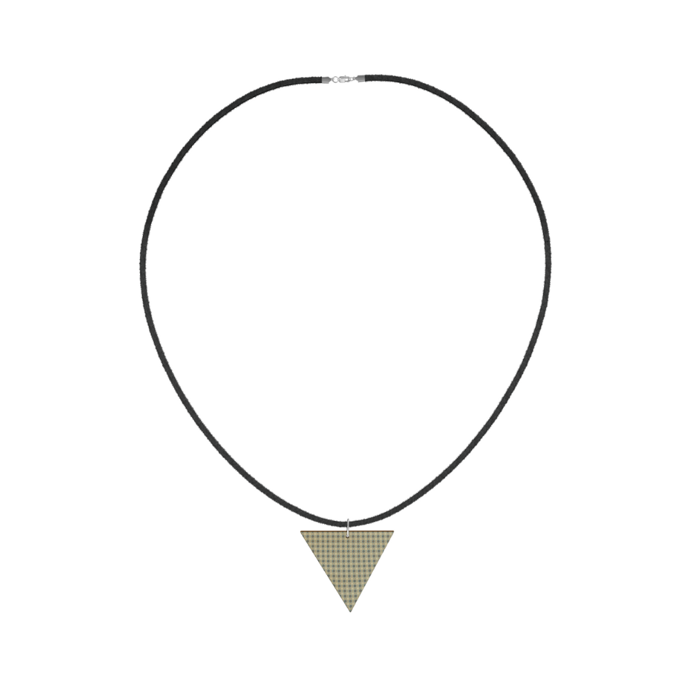TRIANGLE DOWN NECKLACE Dolomitia Blue