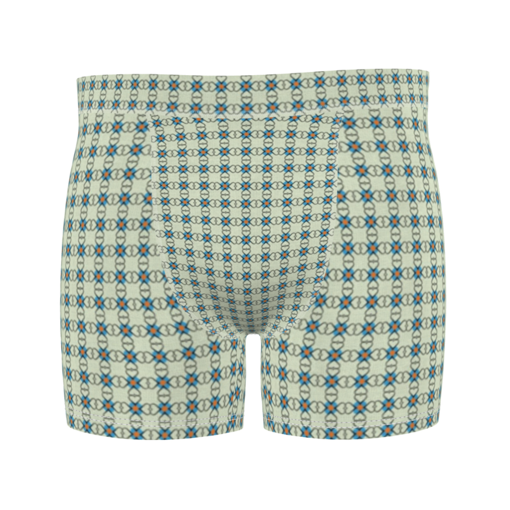 MEN BOXER Dolomitia Blau